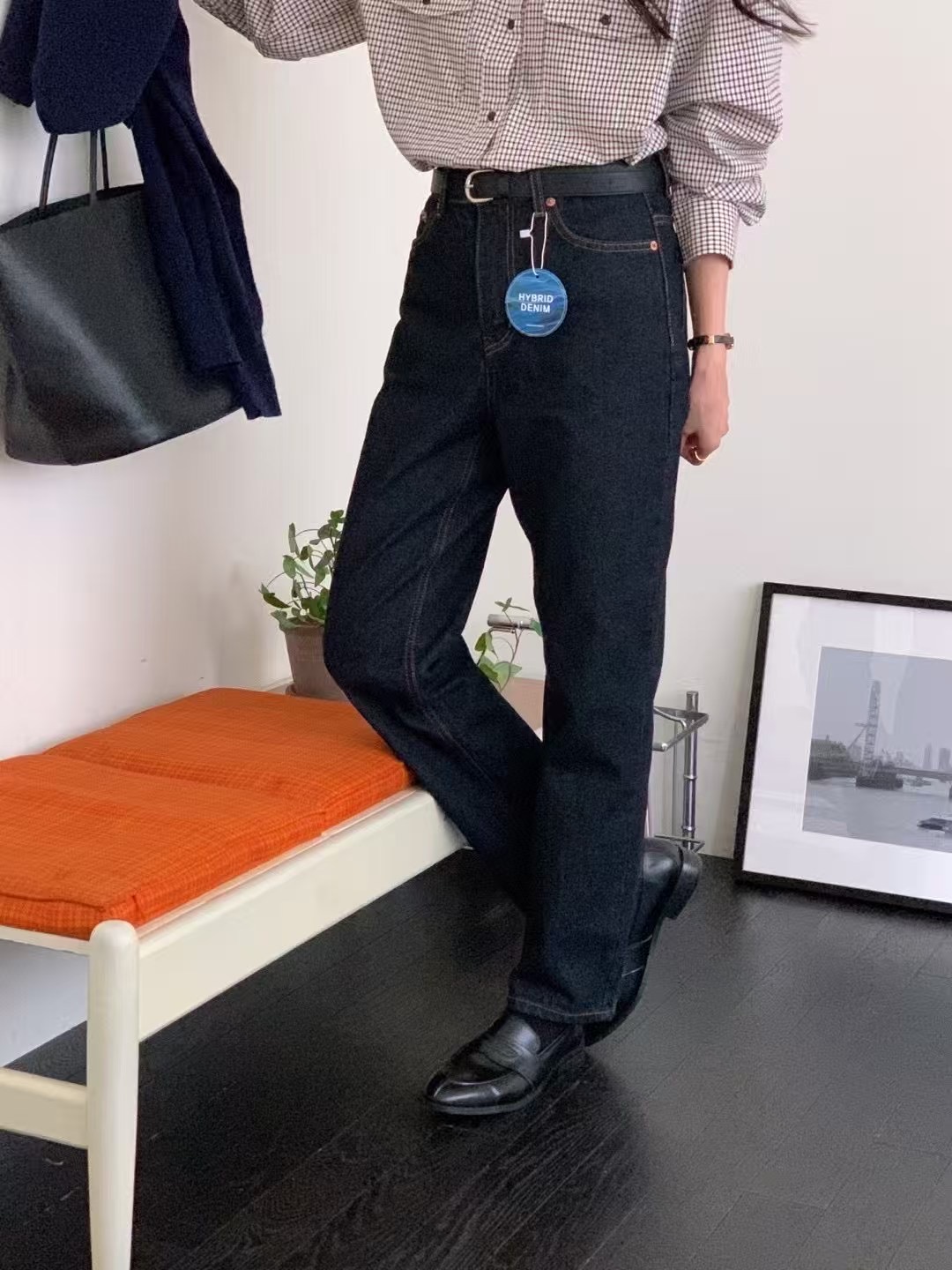 NOMAD東大門代購女裝新品職業時尚真品推薦人氣熱賣25春夏牛仔褲NOMAD牛仔褲
