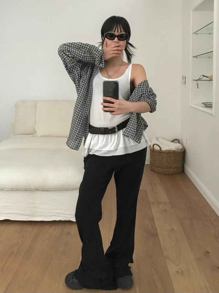 GROOMING韓國直郵女士新款時尚真品人氣休閑熱賣推薦吊帶背心PARTY吊帶/背心