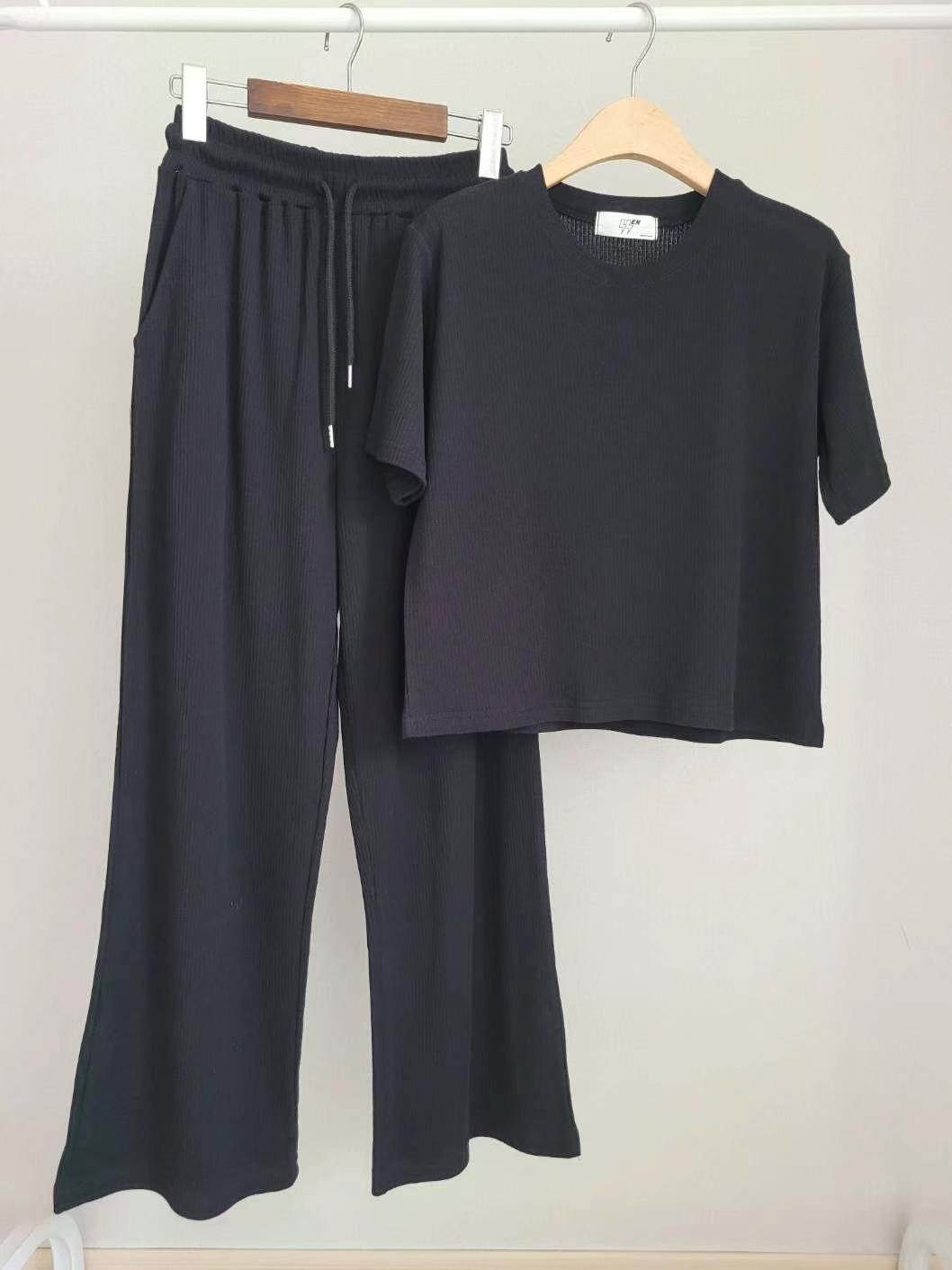 SSEN-쎈-T東大門直郵女裝新品時尚推薦人氣休閑25春夏套裝SSEN-쎈-T套裝圖色2