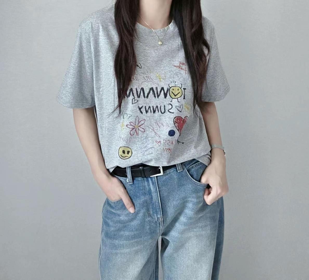 SSEN-쎈-T東大門直郵女裝新品職業時尚推薦25春夏真品T恤SSEN-쎈-TT恤