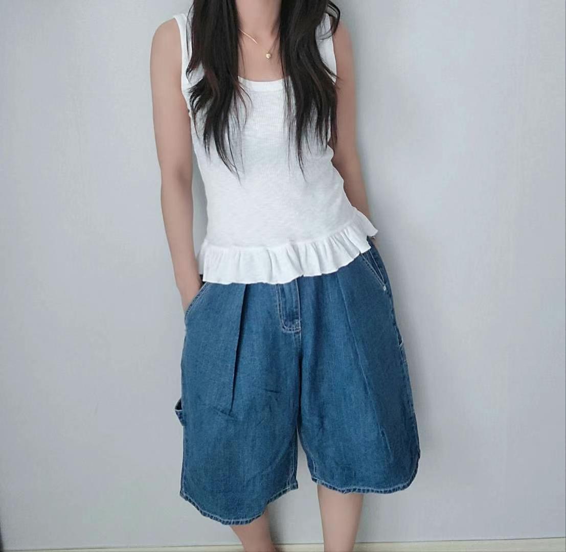 SSEN-쎈-T東大門直郵女士新款推薦真品25春夏時尚吊帶背心SSEN-쎈-T吊帶/背心圖色5