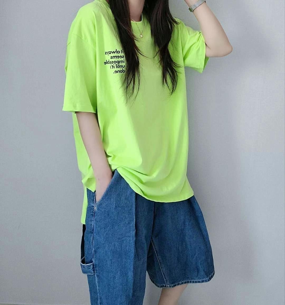 SSEN-쎈-T東大門代購女士新品熱賣真品25春夏職業人氣T恤SSEN-쎈-TT恤