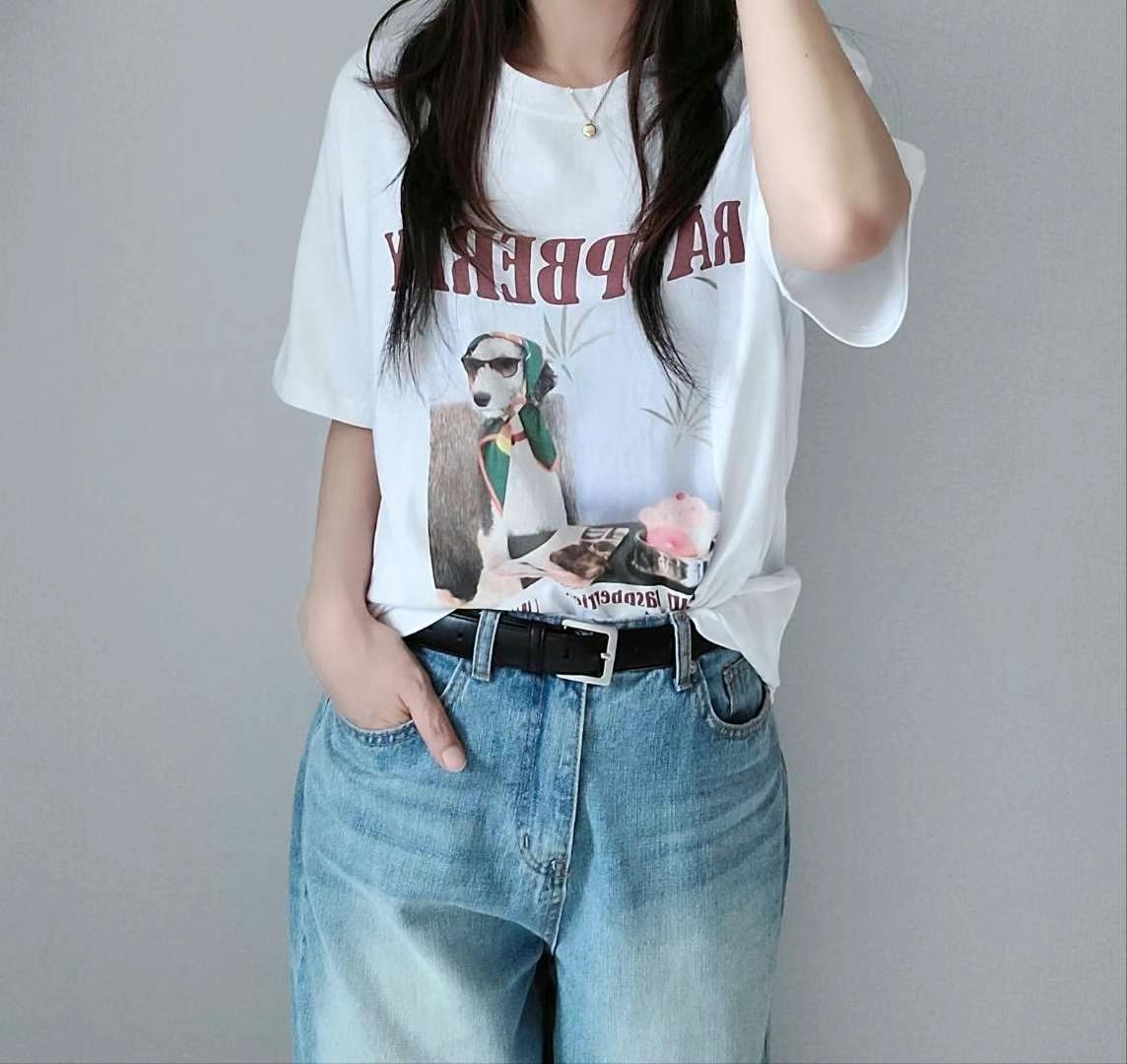 SSEN-쎈-T東大門實拍女裝新款職業真品25春夏時尚熱賣T恤SSEN-쎈-TT恤
