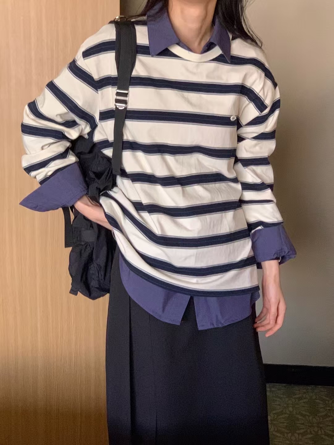 NOMAD韓國代購女士新品人氣職業熱賣真品休閑25春夏長袖T恤NOMAD長袖T恤