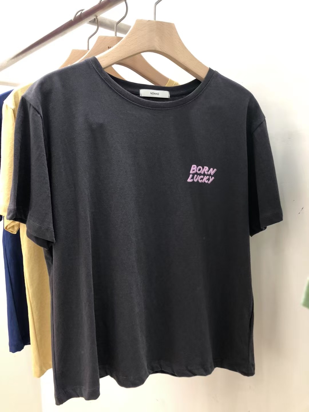 NOMAD東大門直郵女裝新品熱賣人氣時尚25春夏職業推薦休閑T恤NOMADT恤圖色3