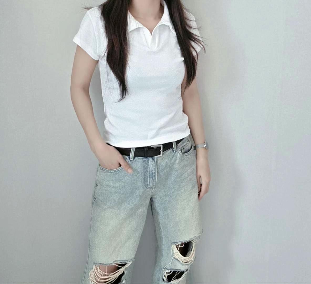 SSEN-쎈-T韓國代購女裝新品熱賣時尚25春夏真品職業人氣T恤SSEN-쎈-TT恤