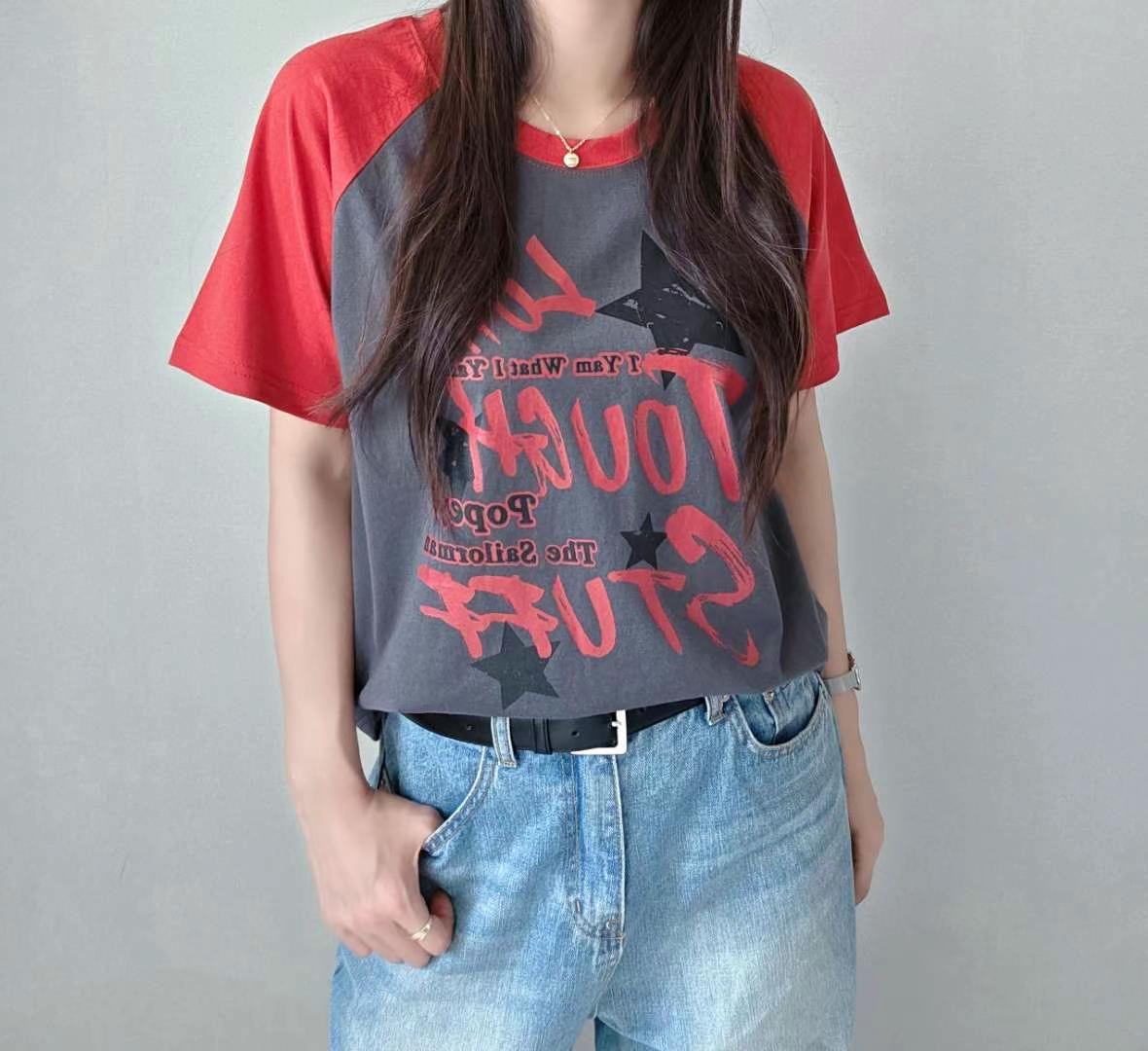 SSEN-쎈-T東大門代購女士新款人氣熱賣時尚休閑職業推薦T恤SSEN-쎈-TT恤