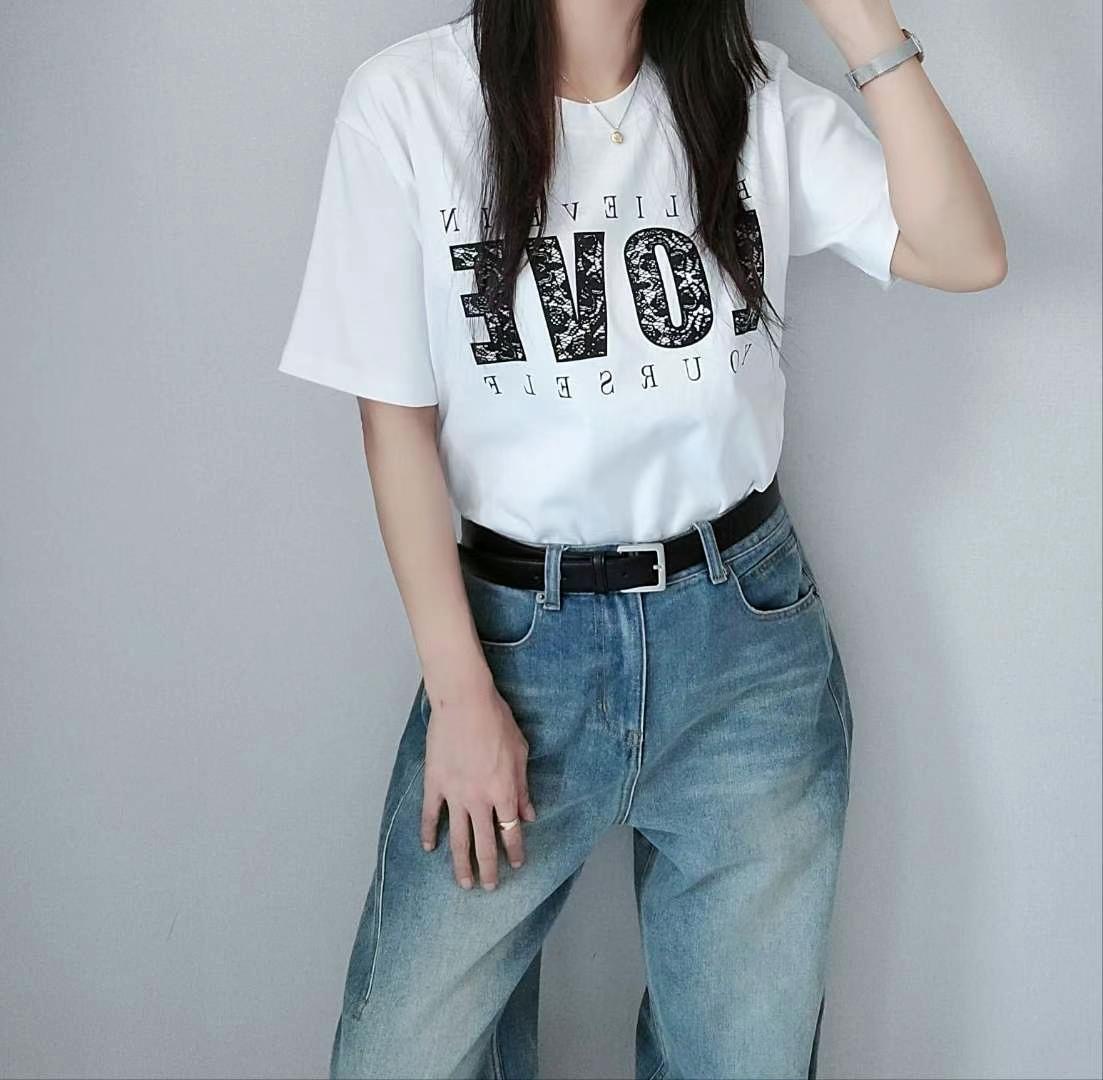 SSEN-쎈-T韓國直郵女士新款25春夏休閑職業人氣時尚推薦T恤SSEN-쎈-TT恤