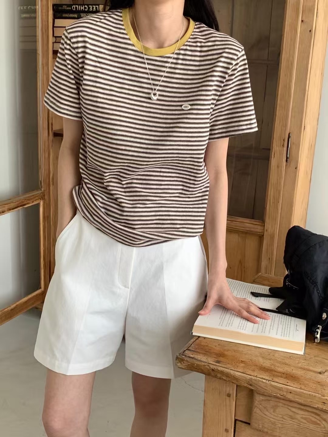 NOMAD韓國直郵女士新款25春夏時尚推薦職業真品熱賣休閑T恤NOMADT恤
