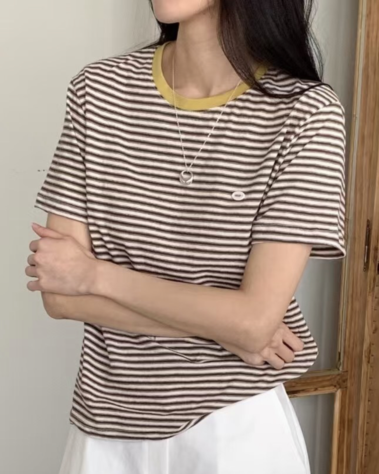 NOMAD韓國直郵女士新款25春夏時尚推薦職業真品熱賣休閑T恤NOMADT恤圖色3