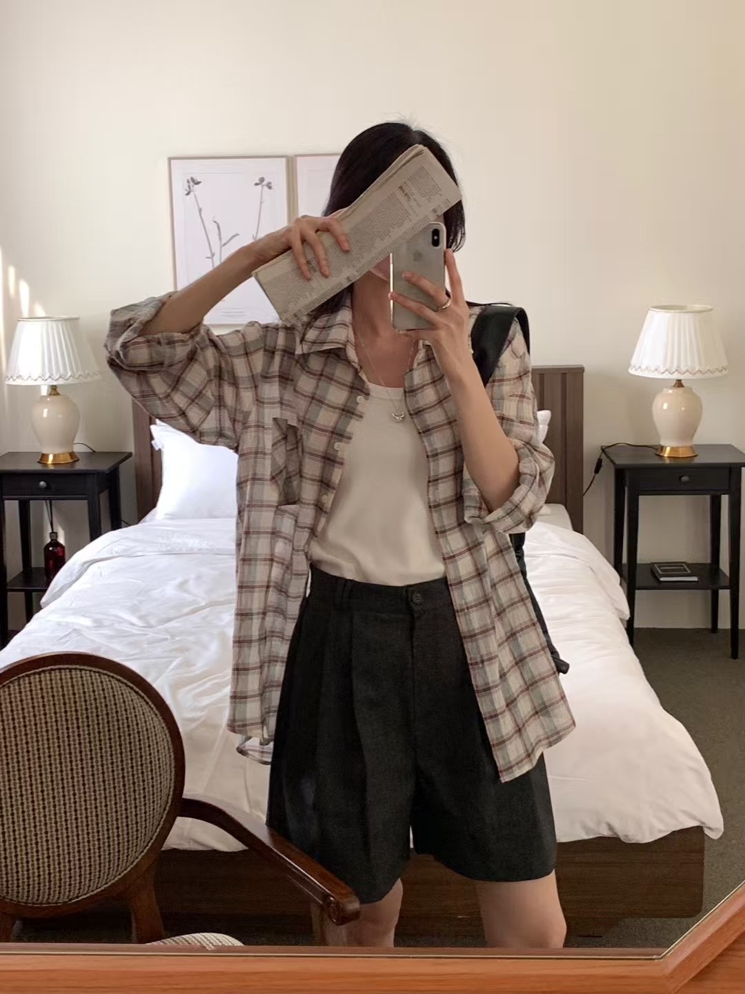 NOMAD韓國直郵女裝新品熱賣人氣時尚推薦職業休閑襯衫蕾絲衫NOMAD襯衫/蕾絲衫