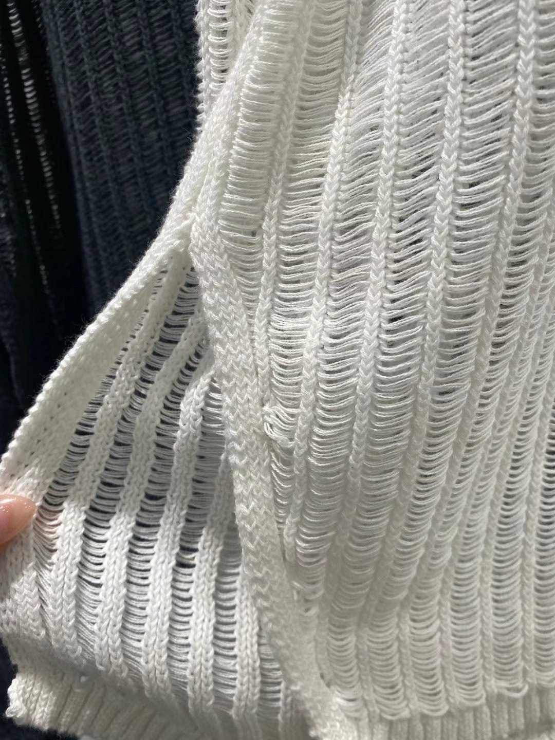 GROOMING韓國代購女士新品真品熱賣時尚25春夏襯衫蕾絲衫透視PARTY襯衫/蕾絲衫