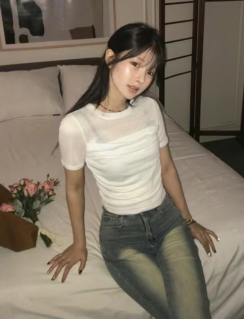 GROOMING韓國直郵女士新款人氣真品休閑職業熱賣25春夏時尚T恤PARTYT恤