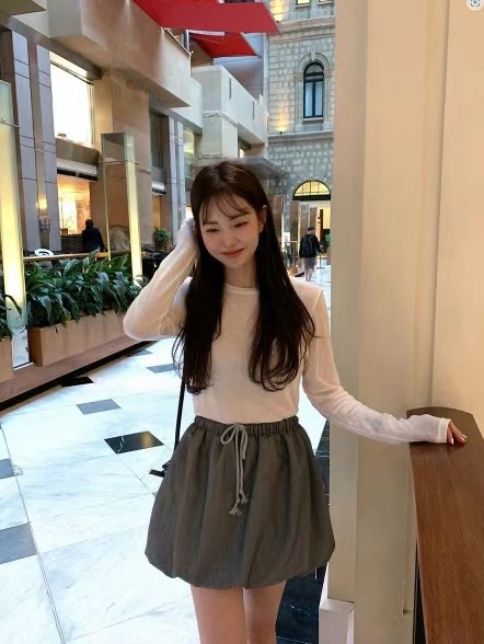 GROOMING東大門直郵女士新款推薦熱賣時尚25春夏人氣休閑短裙PARTY短裙