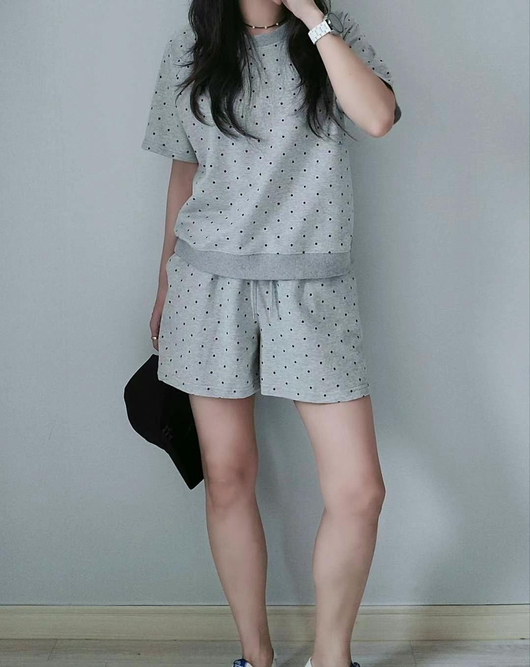 SSEN-쎈-T東大門代購女裝新品熱賣真品25春夏人氣休閑套裝SSEN-쎈-T套裝