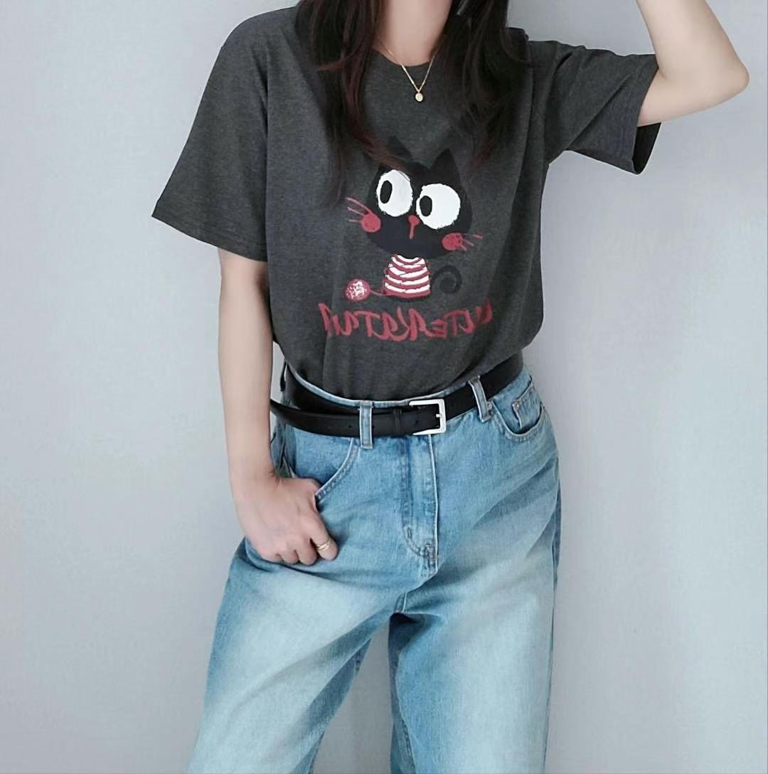 SSEN-쎈-T韓國直郵女裝新款人氣時尚推薦真品職業休閑T恤SSEN-쎈-TT恤