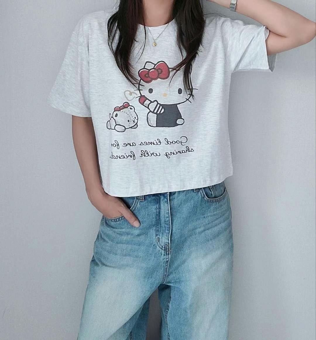 SSEN-쎈-T東大門代購女士新品熱賣人氣推薦25春夏休閑T恤SSEN-쎈-TT恤