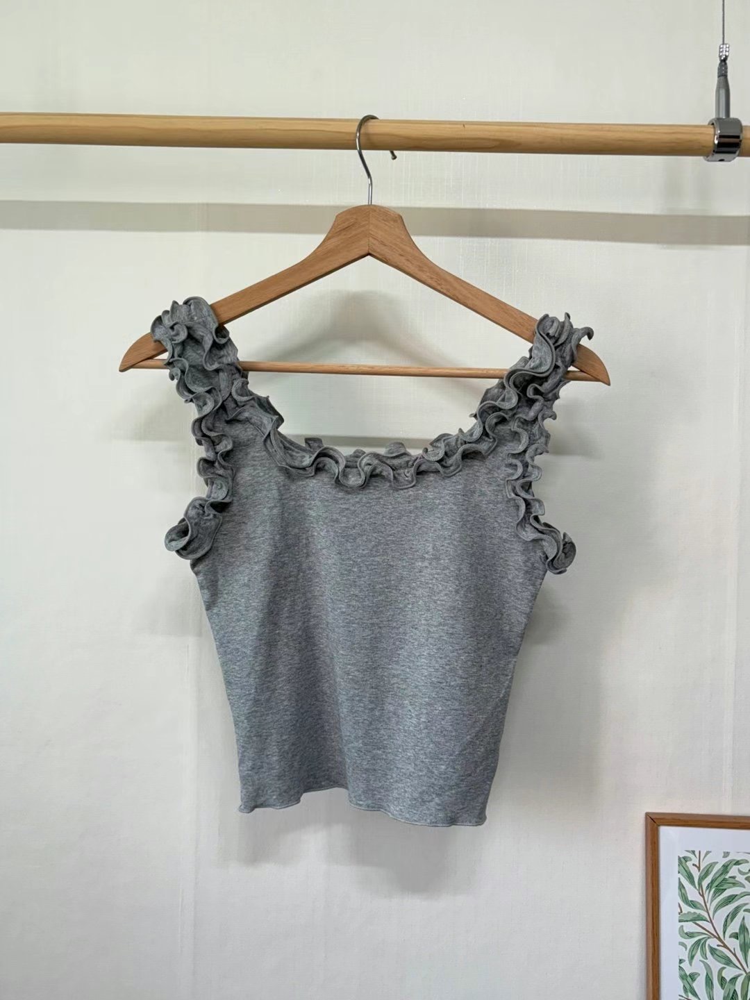 BLACK PIG東大門直郵女士新品職業25春夏熱賣時尚吊帶背心VIVIAN_LEE吊帶/背心圖色2