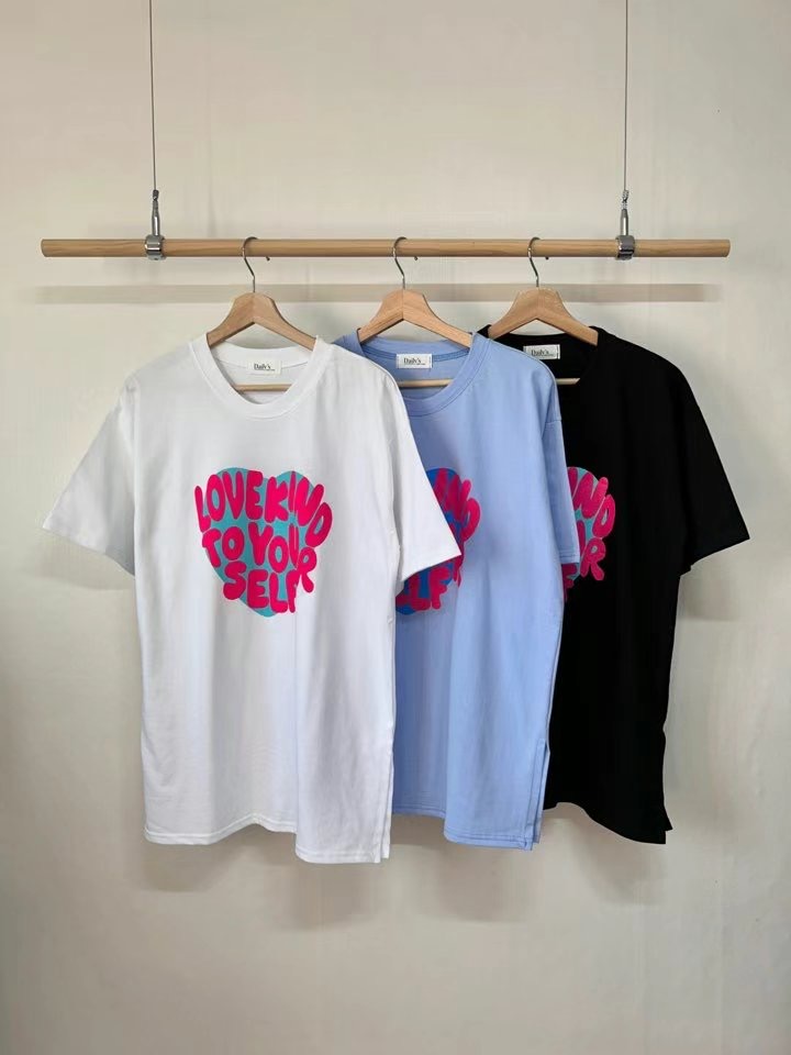 BLACK PIG東大門實拍女士新品25春夏推薦時尚職業休閑真品T恤VIVIAN_LEET恤圖色3左三色