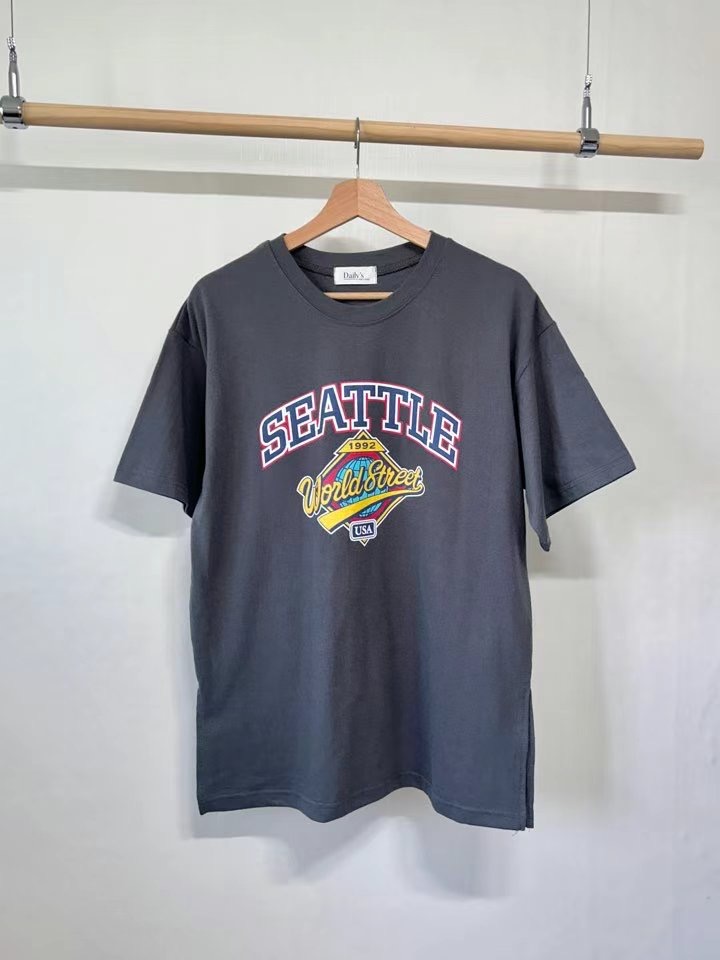 BLACK PIG東大門代購女士新品25春夏休閑真品職業時尚推薦T恤VIVIAN_LEET恤圖色3