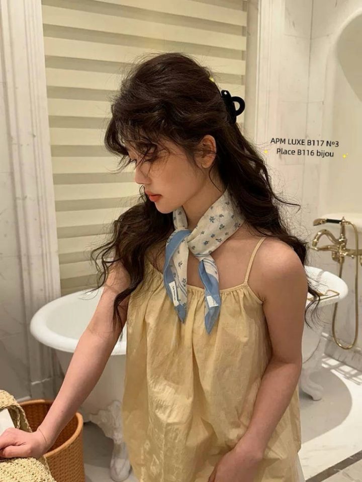 N3韓國直郵女裝新品25春夏真品時尚休閑人氣職業推薦圍巾披肩N3圍巾/披肩