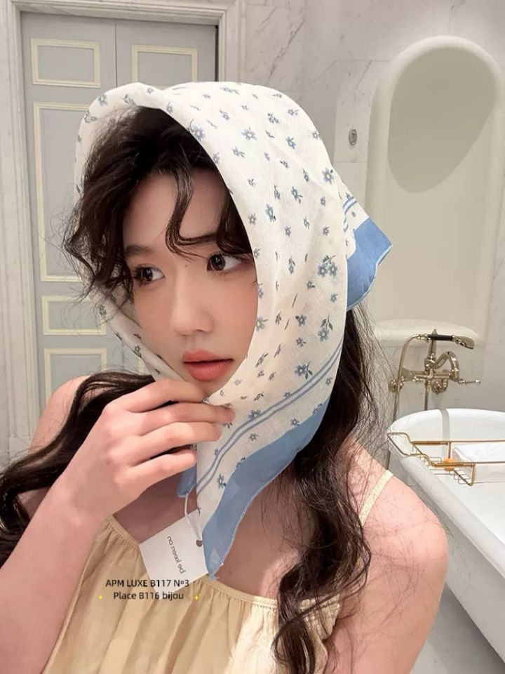 N3韓國直郵女裝新品25春夏真品時尚休閑人氣職業推薦圍巾披肩N3圍巾/披肩