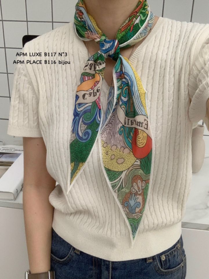 N3東大門代購女裝新品25春夏時尚推薦真品熱賣圍巾披肩亞麻N3圍巾/披肩