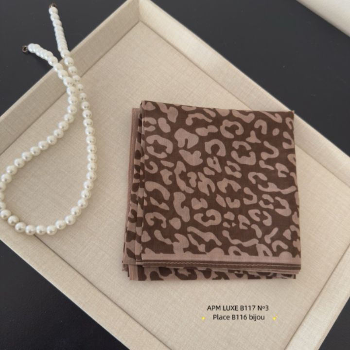 N3韓國直郵女裝新品職業真品25春夏推薦休閑熱賣圍巾披肩絲綢N3圍巾/披肩