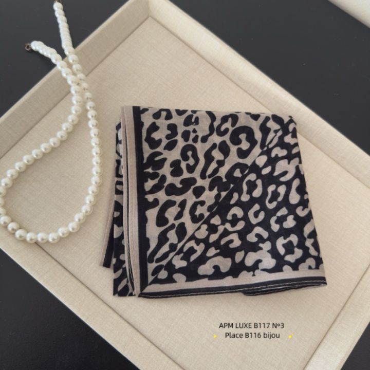 N3韓國直郵女裝新品職業真品25春夏推薦休閑熱賣圍巾披肩絲綢N3圍巾/披肩