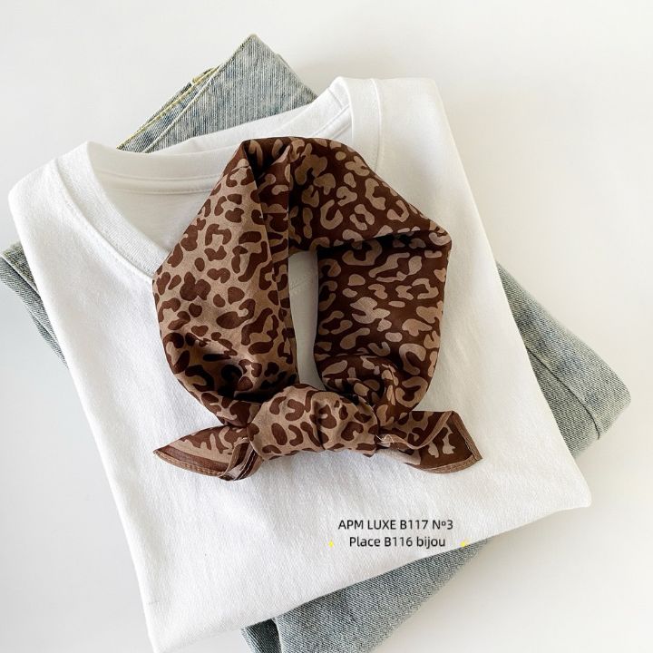 N3韓國直郵女裝新品職業真品25春夏推薦休閑熱賣圍巾披肩絲綢N3圍巾/披肩圖色1