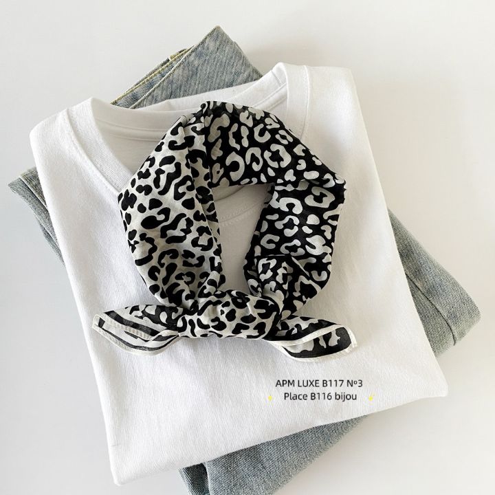 N3韓國直郵女裝新品職業真品25春夏推薦休閑熱賣圍巾披肩絲綢N3圍巾/披肩圖色3