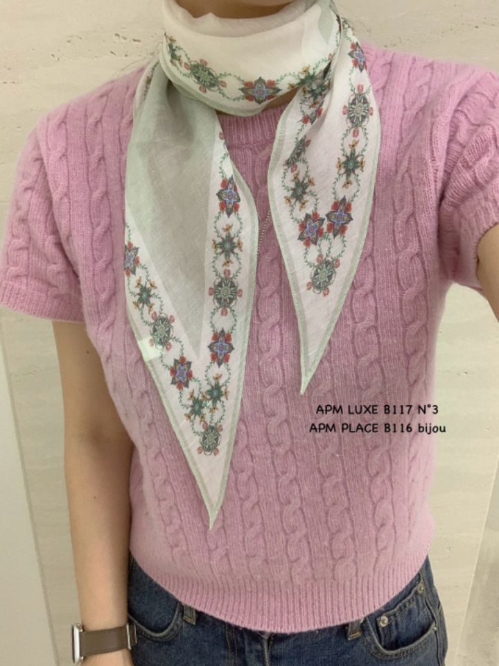 N3韓國直郵女士新品時尚真品休閑職業熱賣人氣圍巾披肩亞麻N3圍巾/披肩
