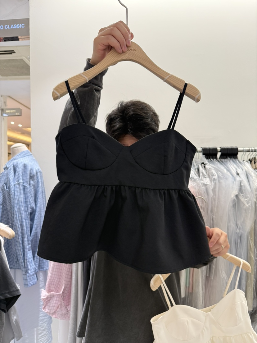MEMO CLASSIC東大門實拍女裝新品推薦熱賣真品人氣吊帶背心MEMO CLASSIC吊帶/背心圖色2