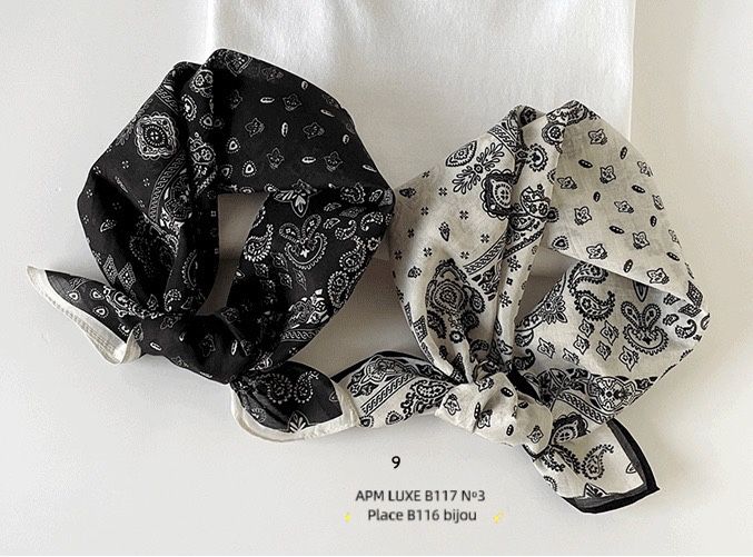 N3韓國直郵女裝新款推薦人氣25春夏時尚休閑熱賣圍巾披肩絲綢N3圍巾/披肩