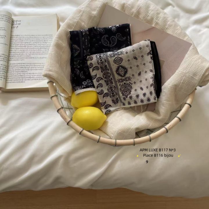 N3韓國直郵女裝新款推薦人氣25春夏時尚休閑熱賣圍巾披肩絲綢N3圍巾/披肩