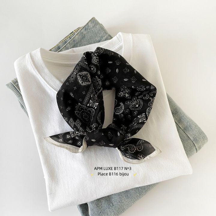 N3韓國直郵女裝新款推薦人氣25春夏時尚休閑熱賣圍巾披肩絲綢N3圍巾/披肩圖色2