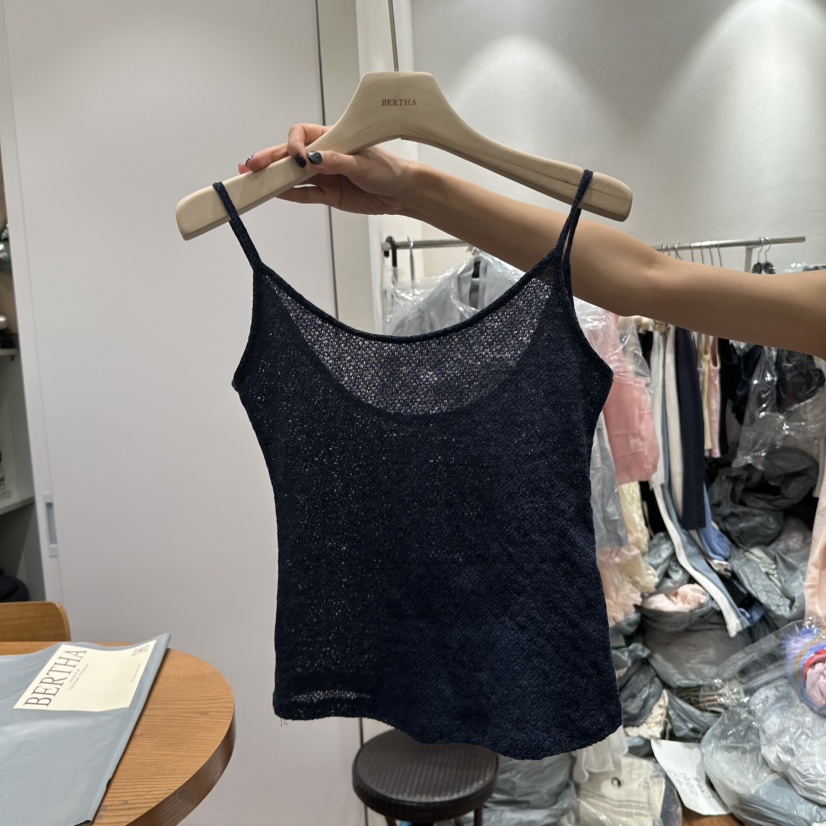 BERTHA東大門實拍女裝新款休閑真品熱賣時尚25春夏吊帶背心BERTHA吊帶/背心圖色4