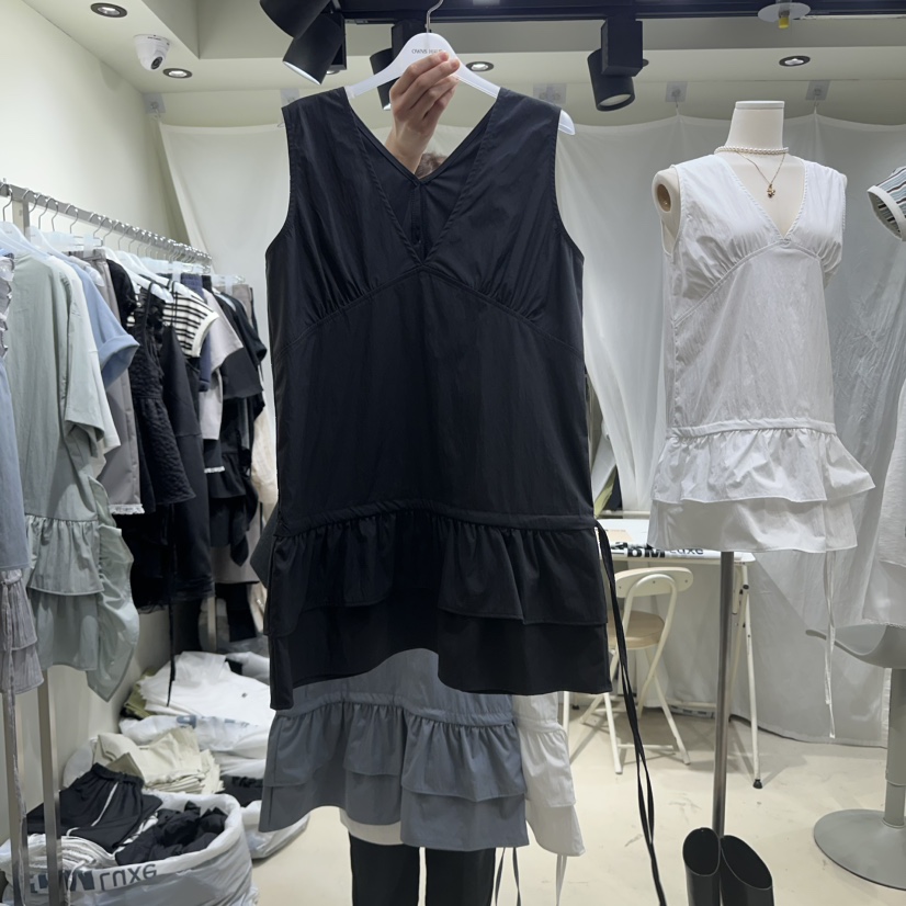 OWNS東大門代購女士新品休閑職業25春夏熱賣人氣時尚連衣裙OWNS連衣裙圖色3