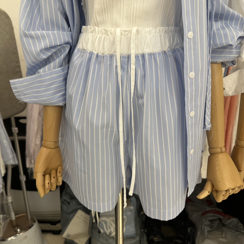 FLORAL東大門代購女裝新品真品休閑人氣25春夏熱賣時尚短褲FLORAL短褲圖色1