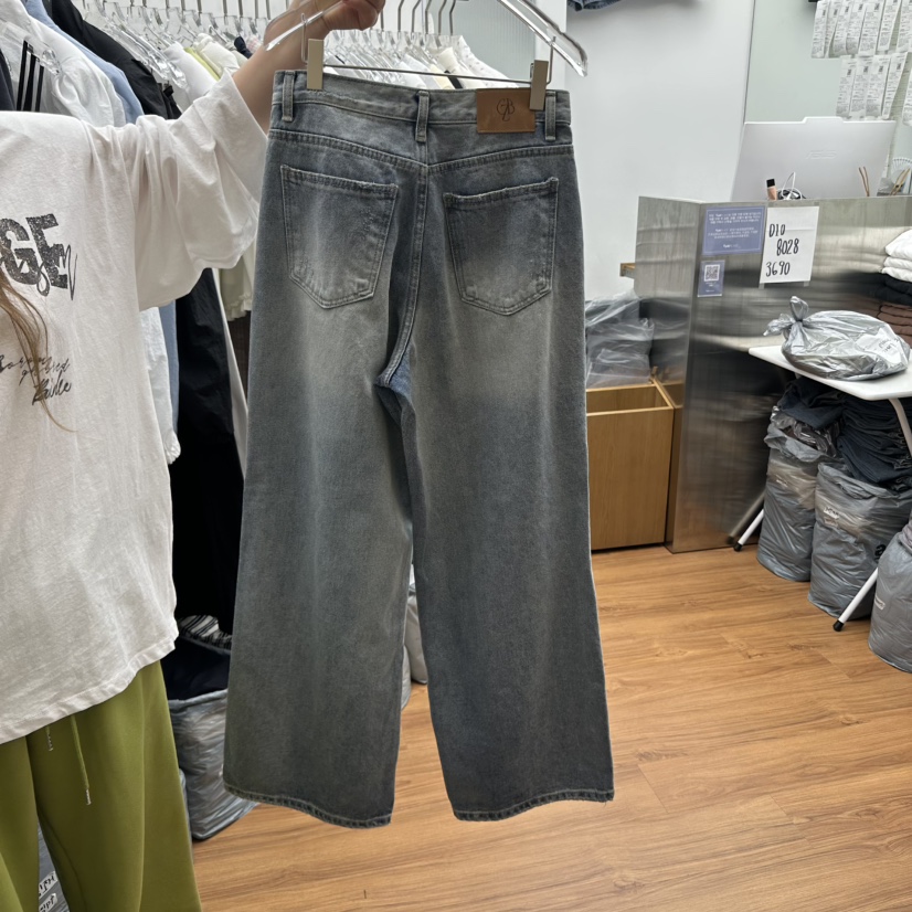 GABIZON韓國直郵女士新款熱賣推薦人氣休閑職業時尚真品牛仔褲GABIZON牛仔褲