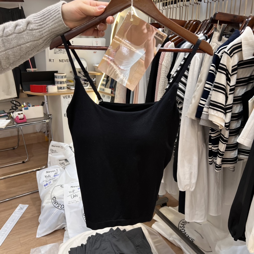 NEVER.1東大門直郵女裝新品職業熱賣休閑人氣推薦吊帶背心NEVER.1吊帶/背心