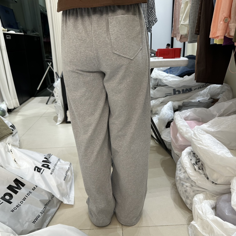 EGG IS東大門直郵女士新品時尚人氣休閑職業真品25春夏休閑褲EGG IS休閑褲