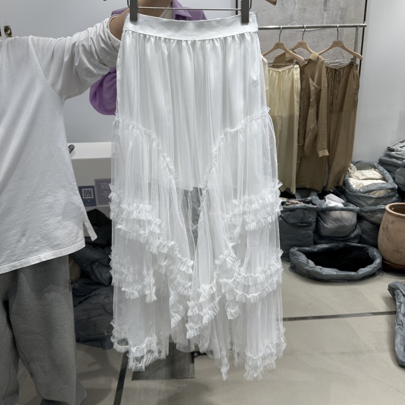 HONG.U東大門直郵女裝新款人氣休閑熱賣25春夏職業真品長裙HONG.U長裙圖色1