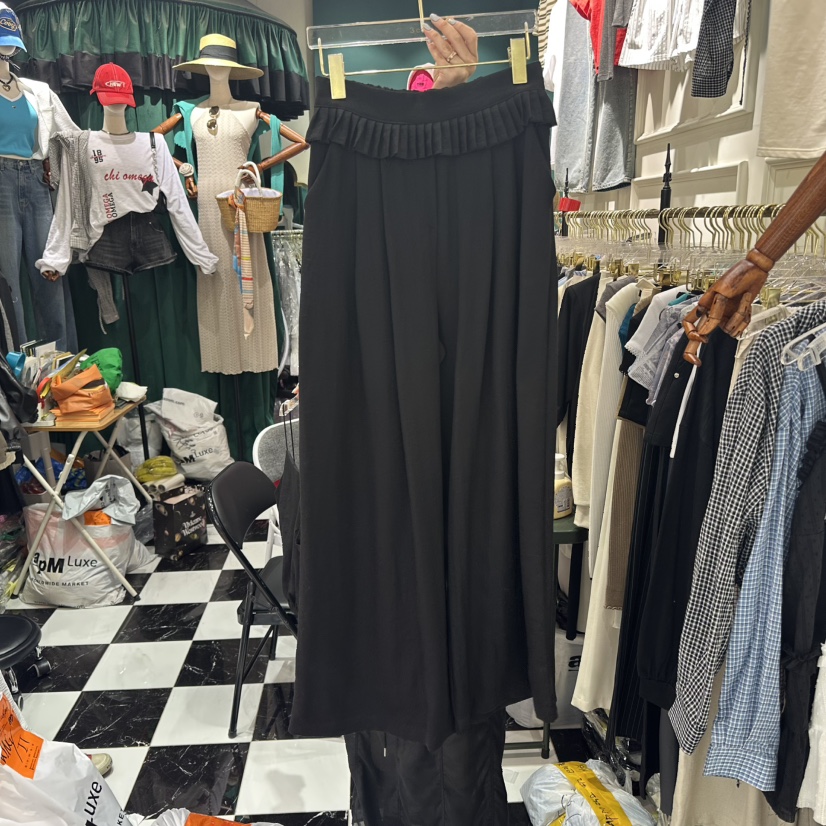 3COLOR韓國代購女士新品時尚休閑褲Three color休閑褲圖色2