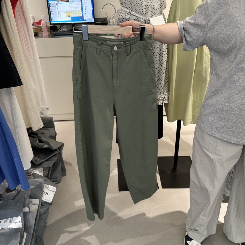 MENTOR東大門直郵女士新品人氣熱賣推薦時尚休閑25春夏休閑褲MENTOR休閑褲圖色2
