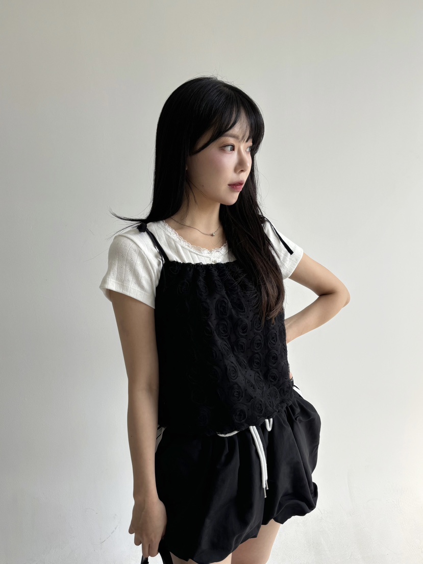 TOO HOT韓國直郵女士新品真品職業人氣休閑25春夏吊帶背心緊身TOO HOT吊帶/背心