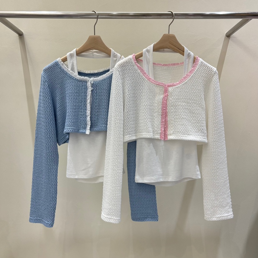 MABE東大門代購女裝新款推薦25春夏職業時尚套裝兩件套開衫MABE套裝