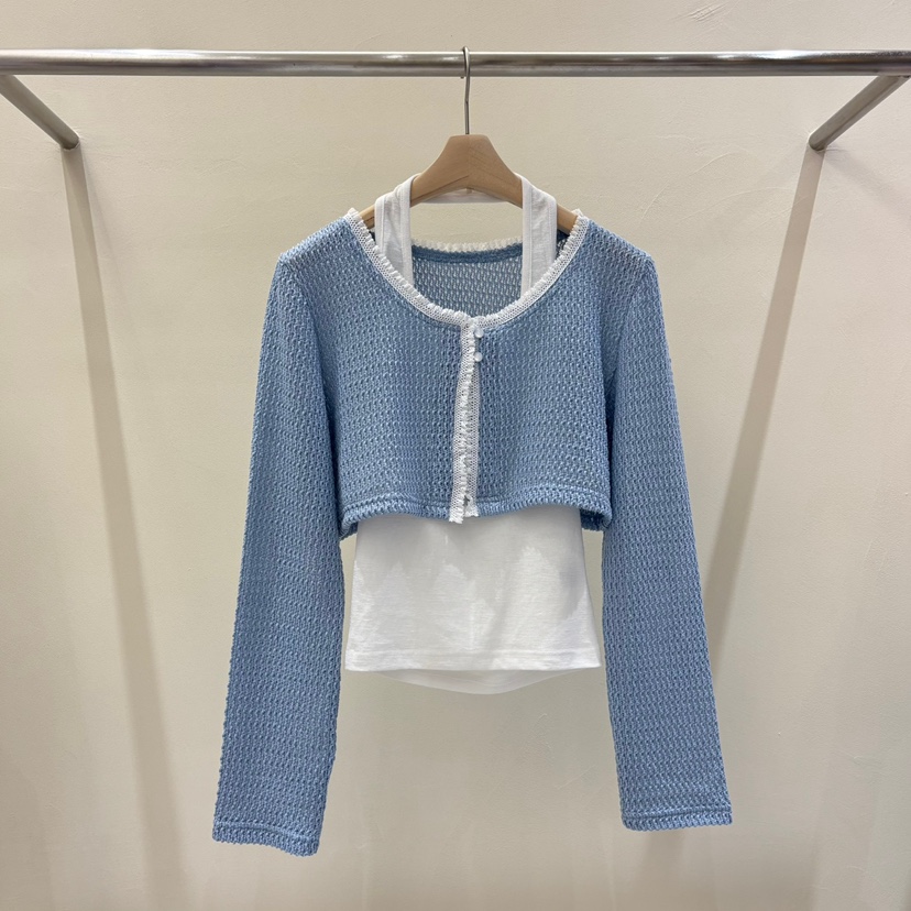 MABE東大門代購女裝新款推薦25春夏職業時尚套裝兩件套開衫MABE套裝圖色2