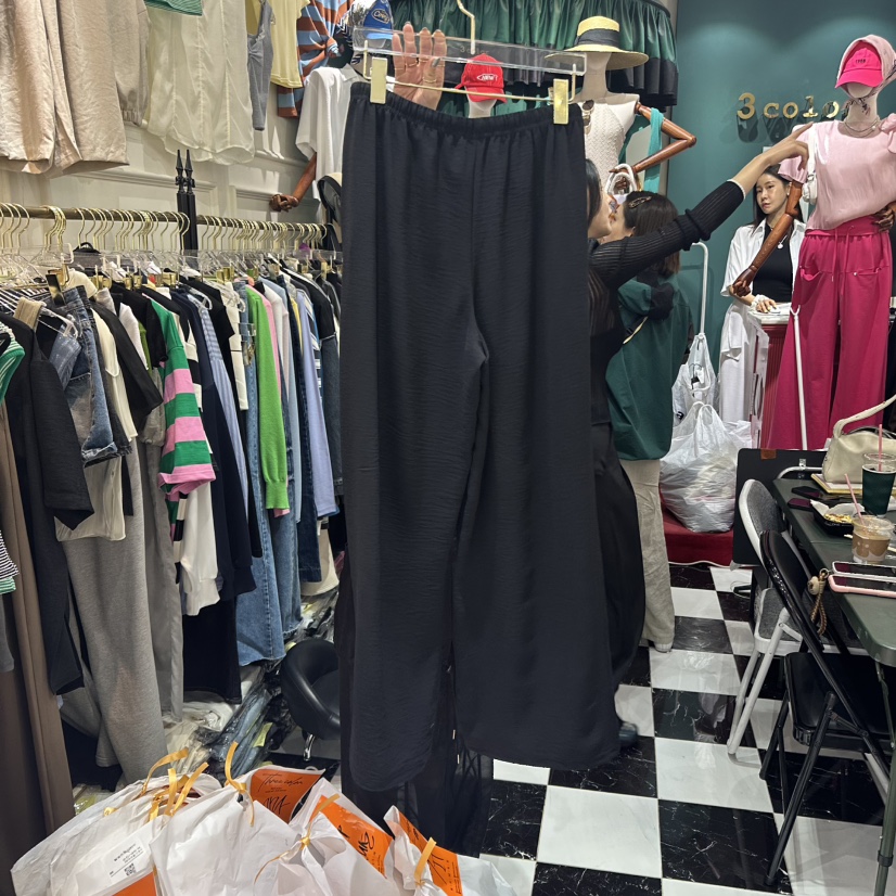 3COLOR東大門代購女士新品推薦休閑褲Three color休閑褲