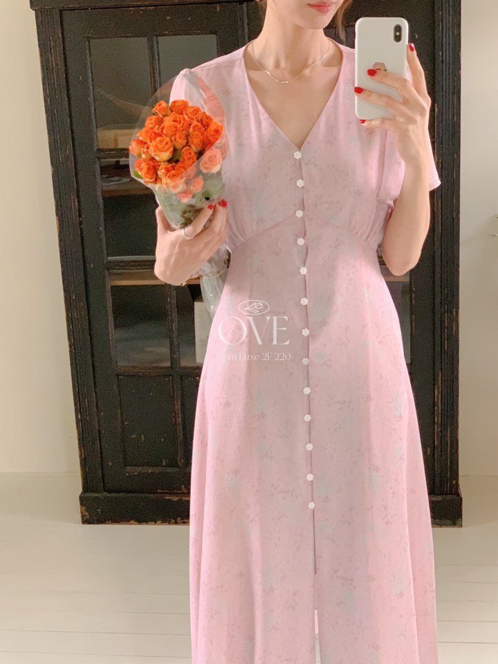 OVE韓國直郵女裝新品真品時尚熱賣休閑人氣推薦25春夏連衣裙OVE連衣裙